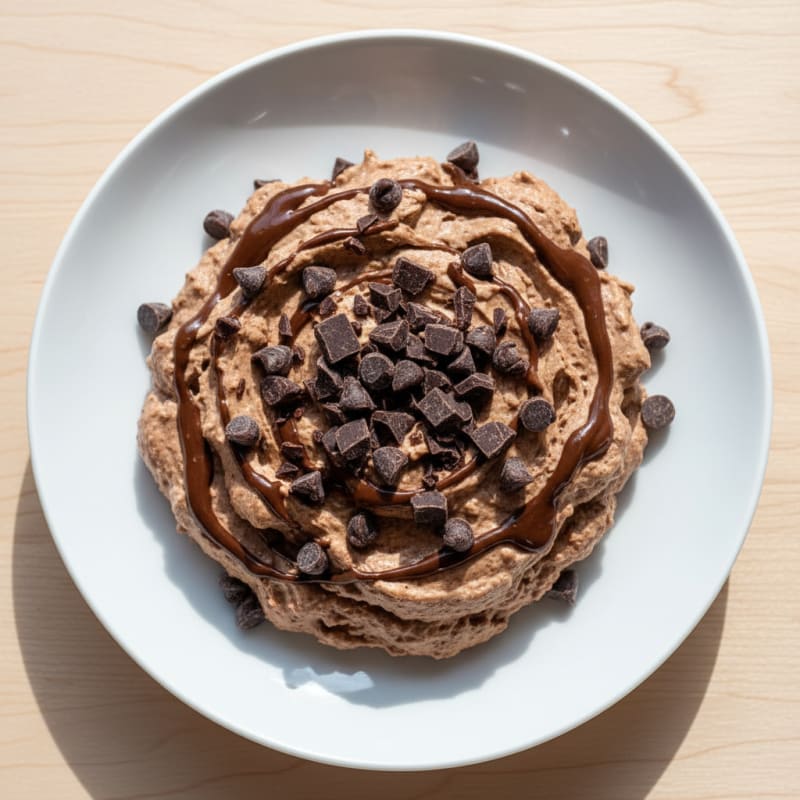 High-Protein Chocolate Yogurt Mousse with Whey Protein