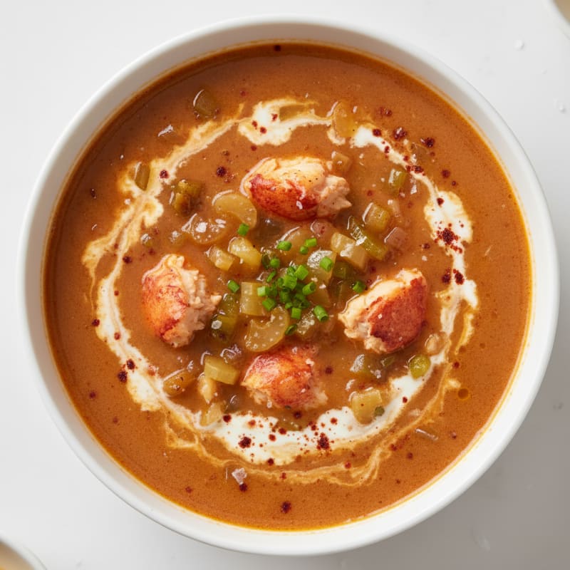 Creamy Buttery Lobster Bisque