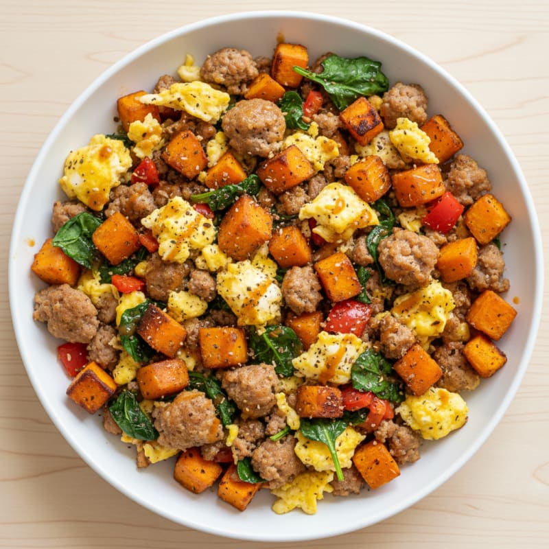 Sausage and Egg Breakfast Skillet