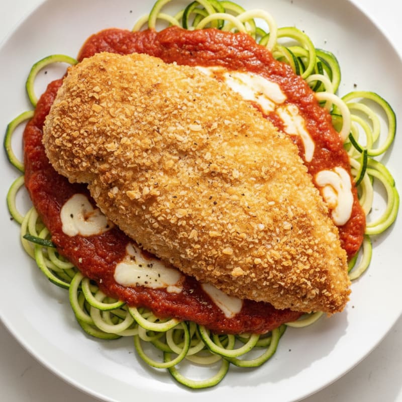 Crispy Baked Chicken Parmesan