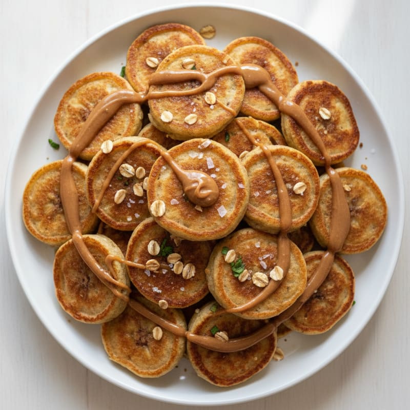 Almond Butter Banana Protein Bites