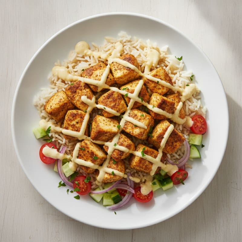 Chicken Shawarma Rice Bowl