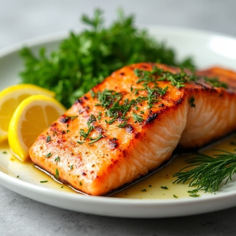 Citrus-Herb Grilled Salmon with Fresh Herbs