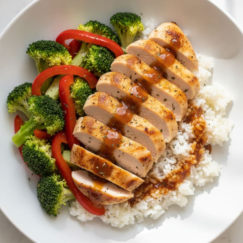 Chicken and Rice Power Bowl