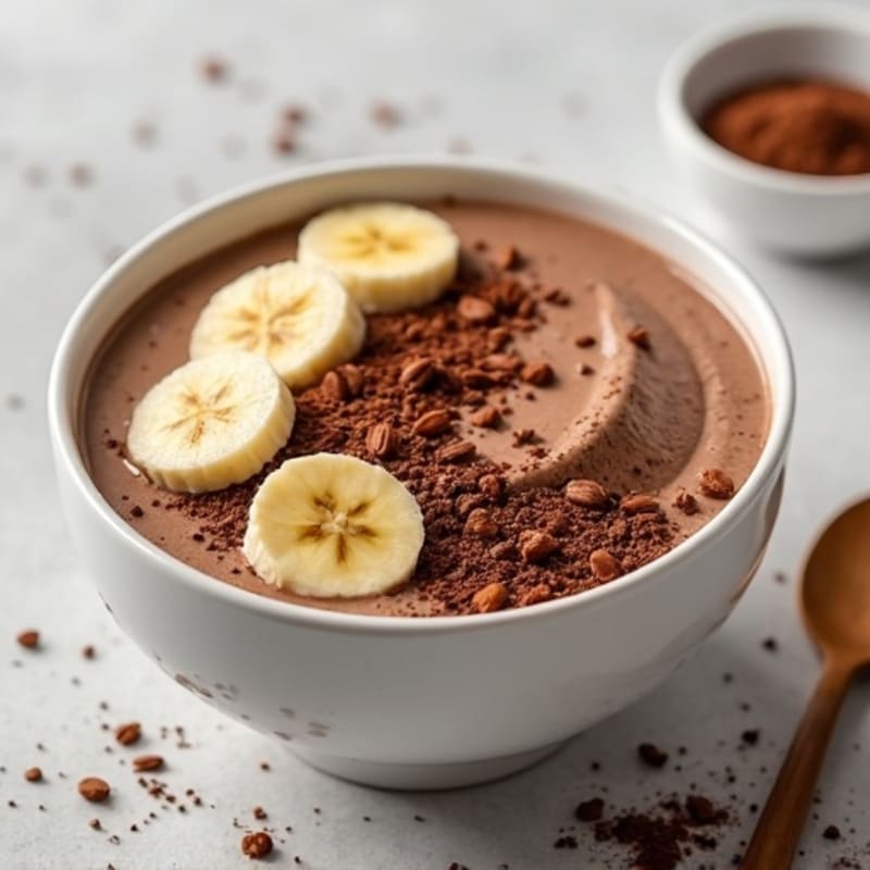 Chocolate Protein Chia Pudding