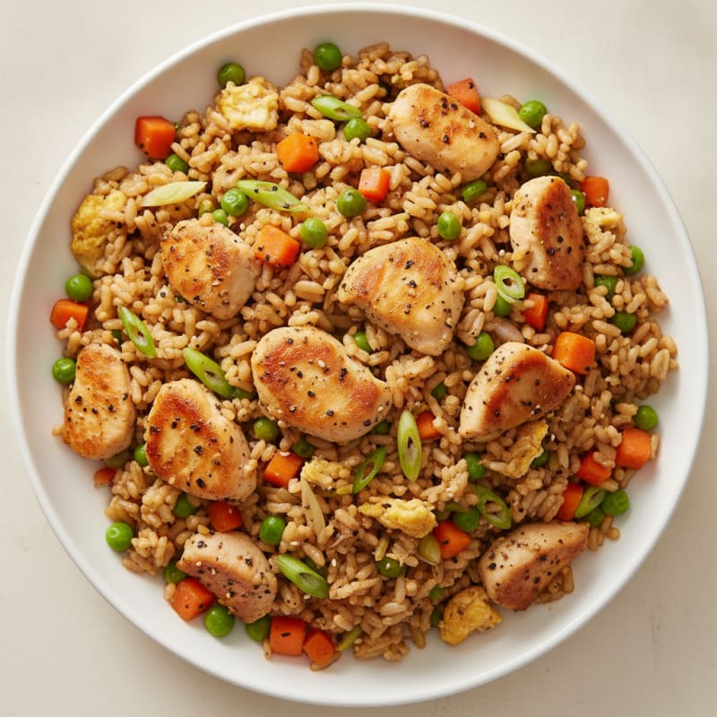 Clean Chicken Fried Rice