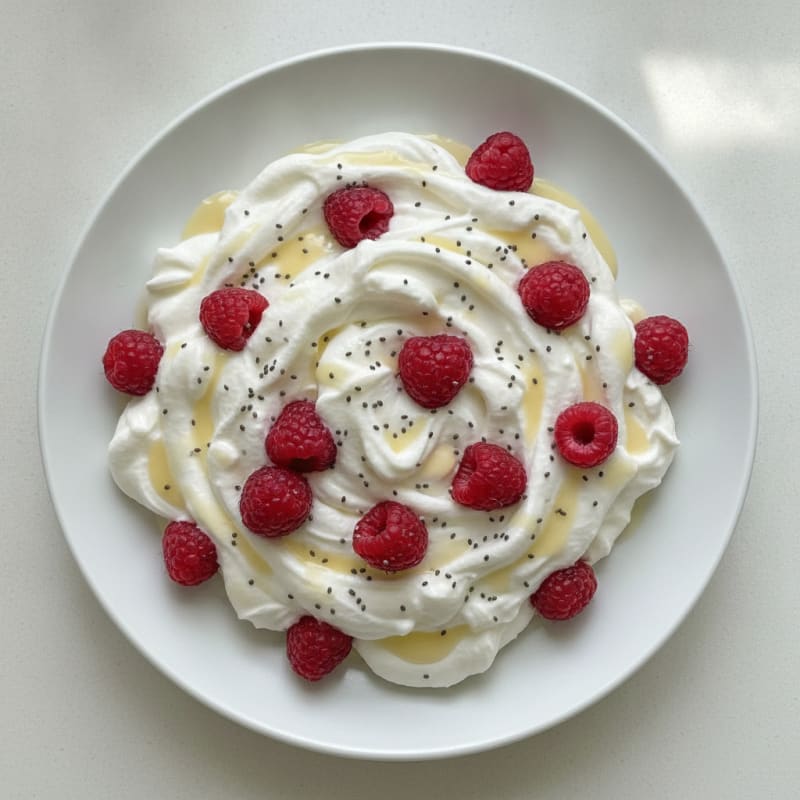 Silky Greek Yogurt Protein Mousse with Berries