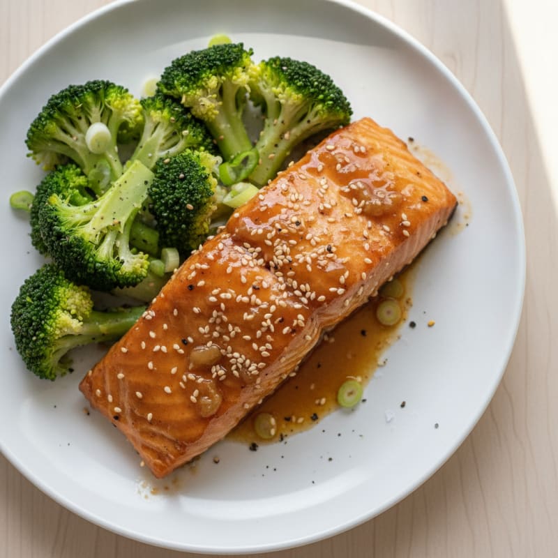 Teriyaki Glazed Salmon