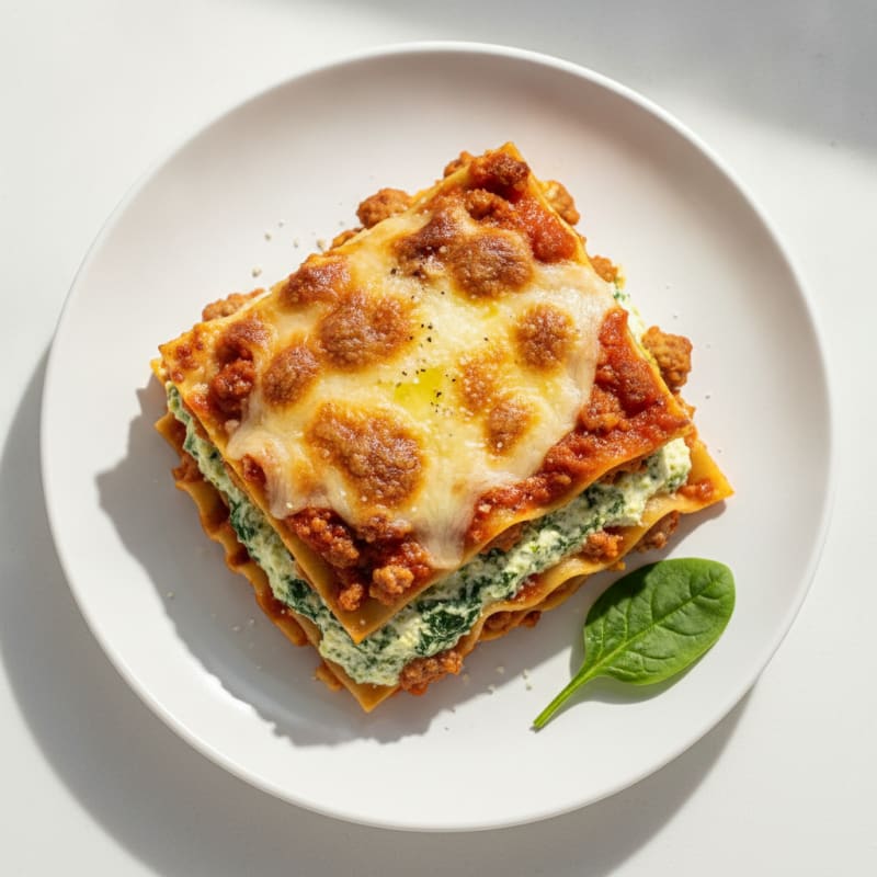 Classic Italian Sausage Lasagna Bake