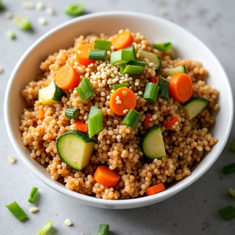 Ginger-Sesame Ground Turkey Rice Bowl