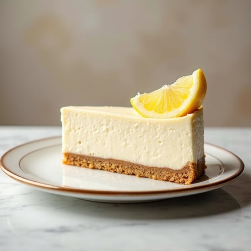 Creamy Greek Yogurt Protein Cheesecake