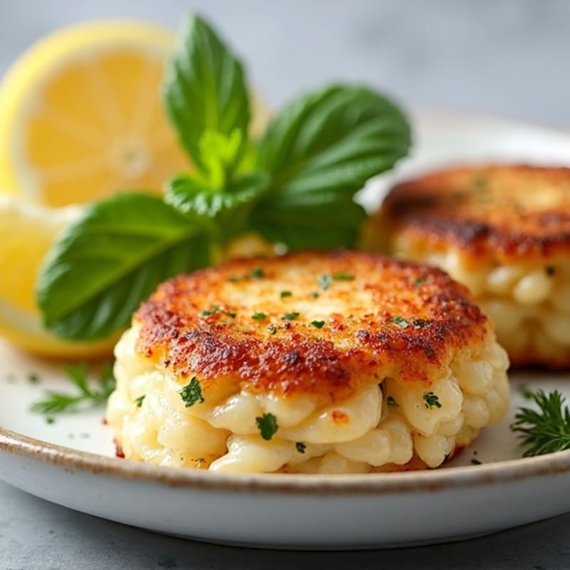 Pan-Seared Lemon Herb Crab Cakes