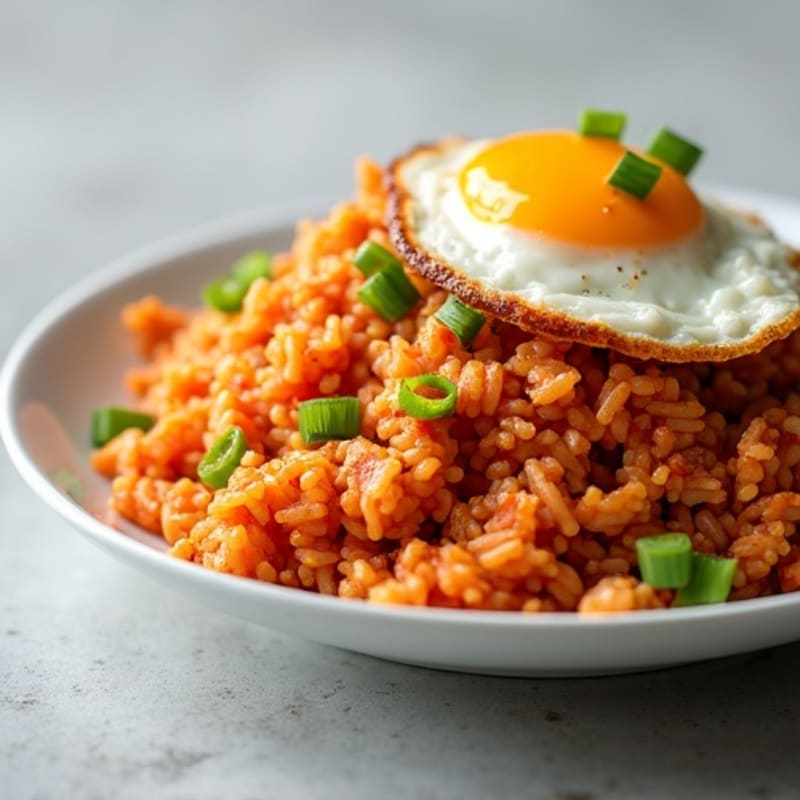 Healthy Kimchi Fried Rice
