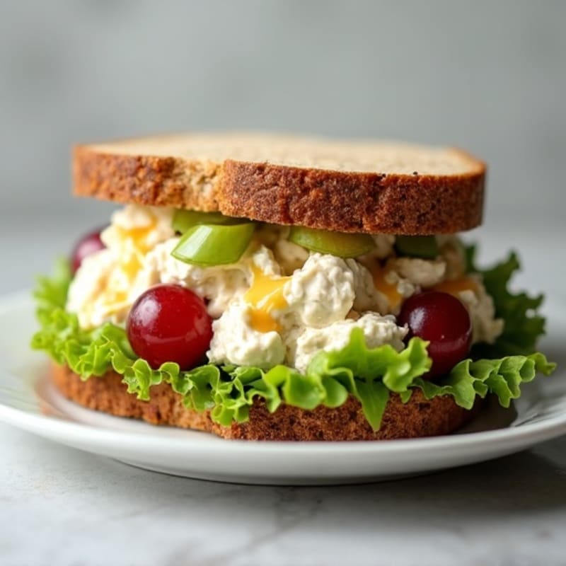 Healthy Greek Yogurt Chicken Salad Sandwich