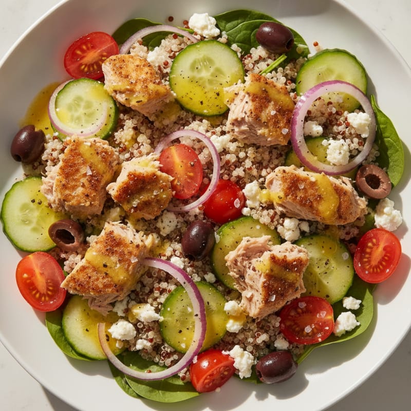 Tuna Mediterranean Power Bowl
