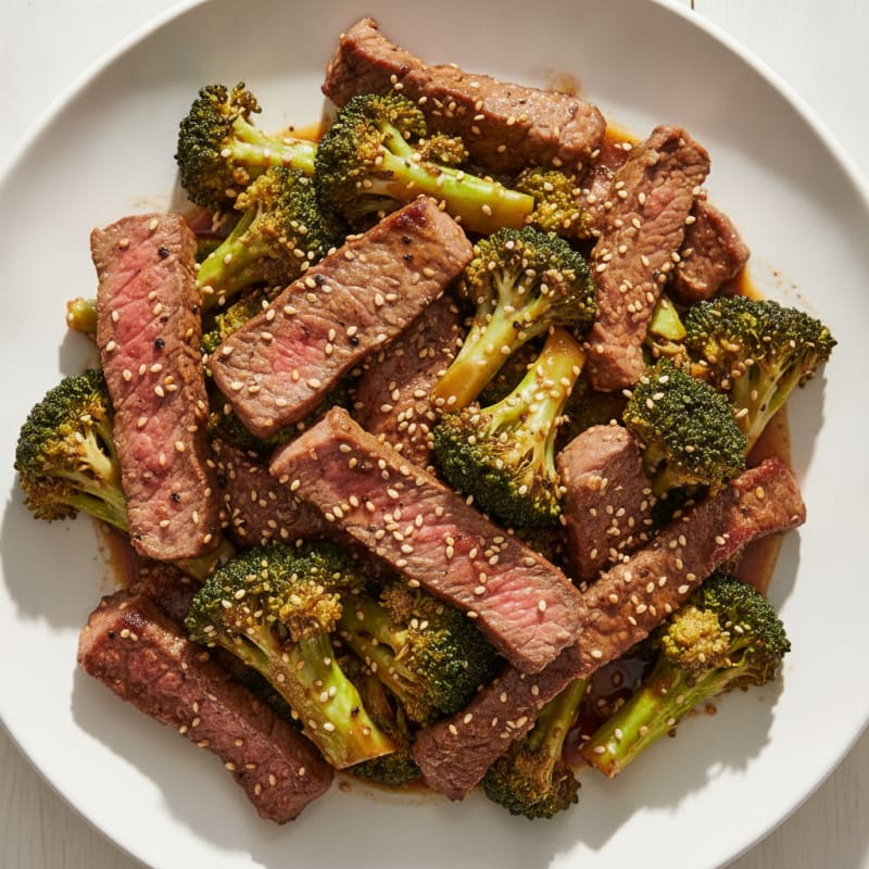 Sesame Beef and Broccoli Stir-Fry