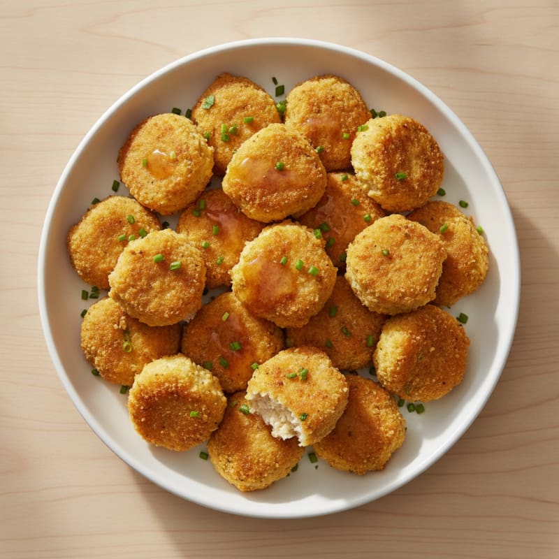 Baked Chicken and Egg Nuggets