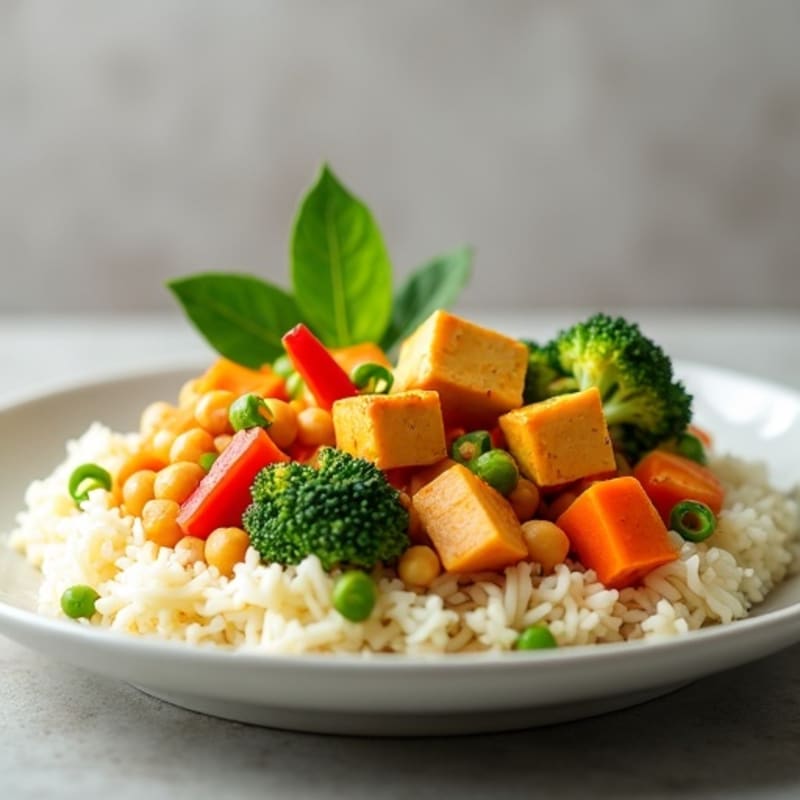 Creamy Thai Coconut Vegetable Curry