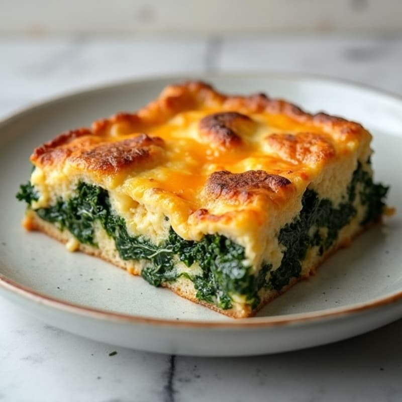 Hearty Sausage and Kale Baked Strata
