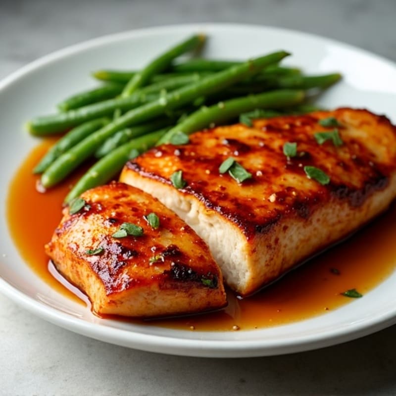 Honey-Ginger Teriyaki Glazed Chicken