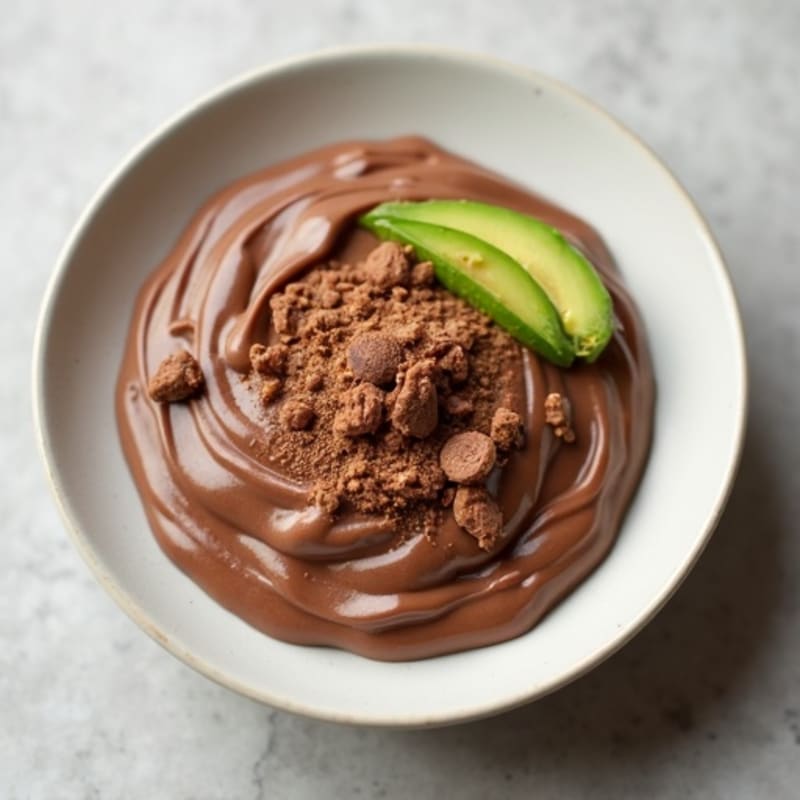 Silky Chocolate Protein Pudding with Greek Yogurt