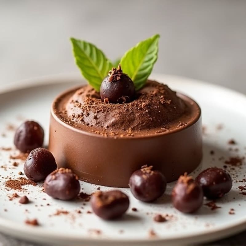 Dark Chocolate Avocado Mousse