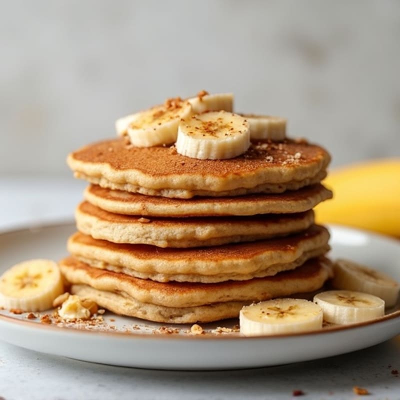 Protein-Packed Banana Oat Pancakes