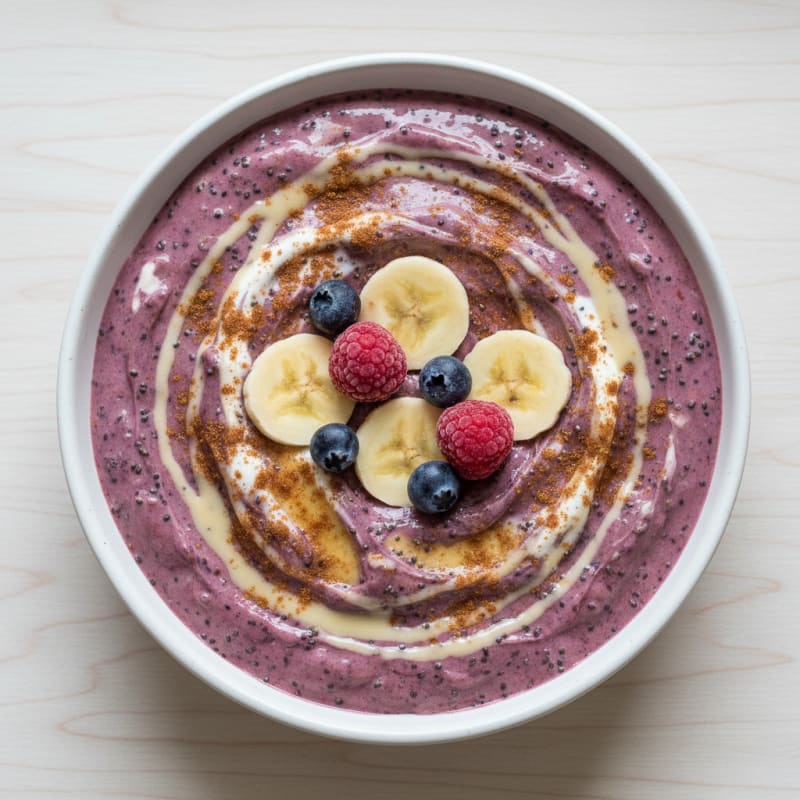 Berry Banana Protein Power Smoothie