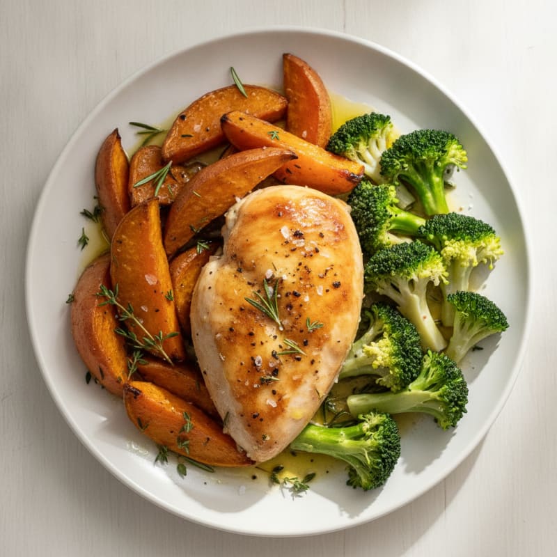 Lemon Herb Roasted Chicken Dinner