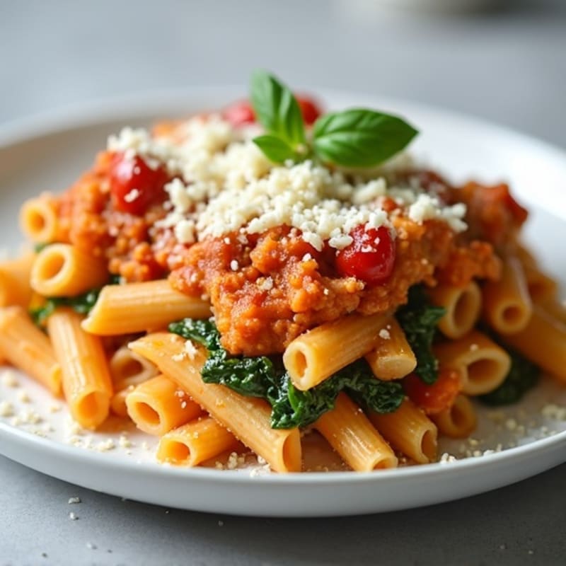 Protein-Packed Turkey and Veggie Baked Ziti