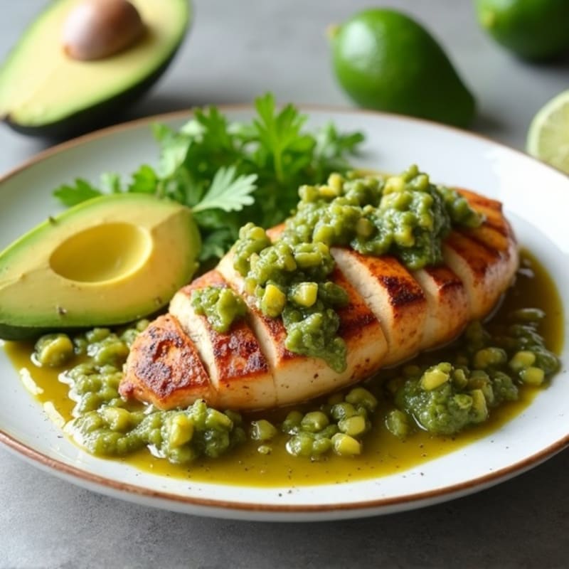 Tender Slow Cooker Salsa Verde Chicken