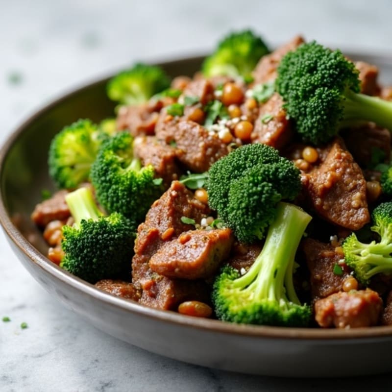 Lean Beef and Crunchy Broccoli Stir-Fry