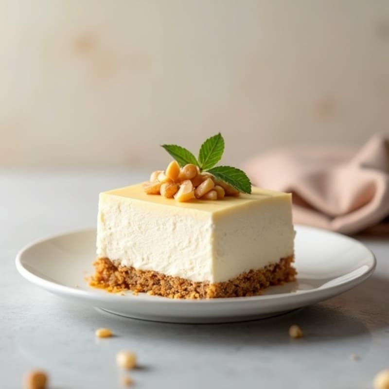 Creamy Greek Yogurt Protein Cheesecake