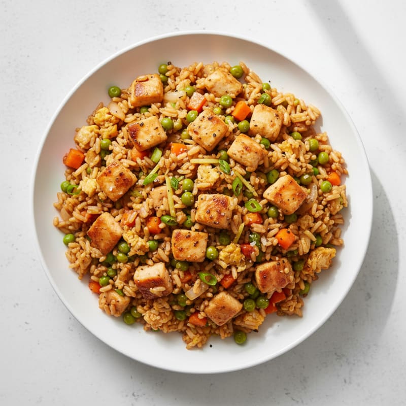 Chicken and Vegetable Fried Rice