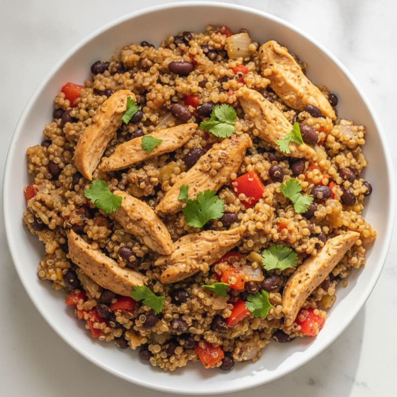Savory Instant Pot Chicken and Quinoa Casserole