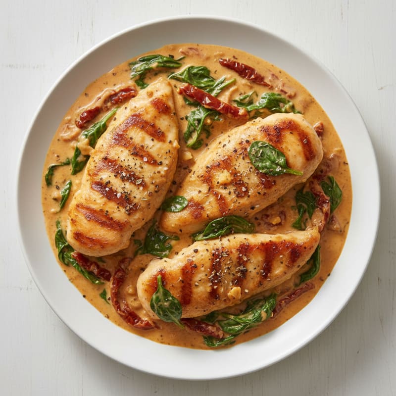 Creamy Tuscan Chicken Skillet