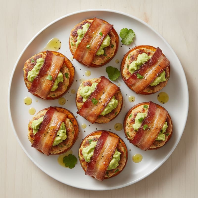 Bacon-Wrapped Jalapeño Chicken Sliders