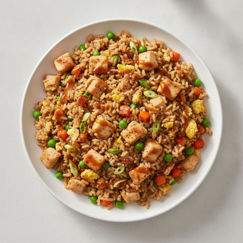 Savory Chicken and Vegetable Fried Rice