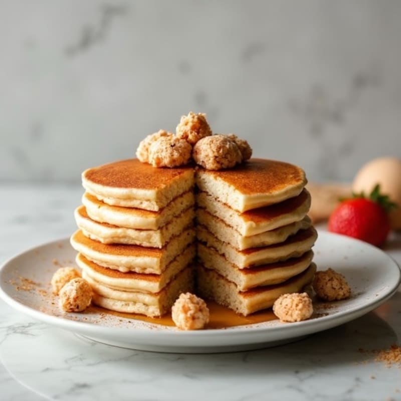 Fluffy High-Protein Whole Grain Pancakes