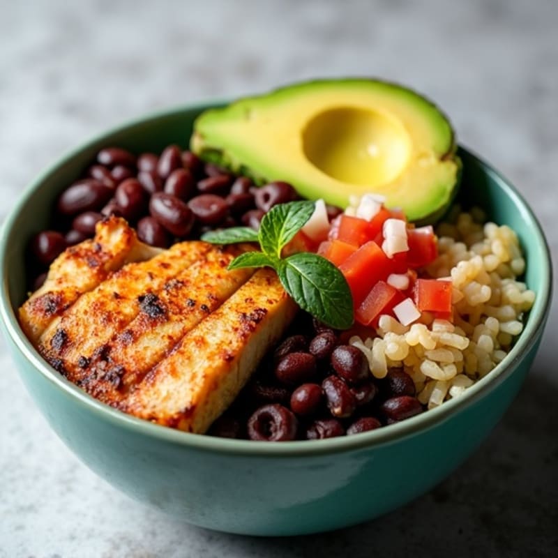 Hearty Black Bean Burrito Bowl