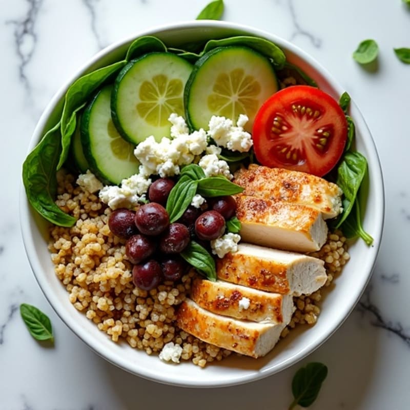 Make-Ahead Greek Chicken Power Bowl
