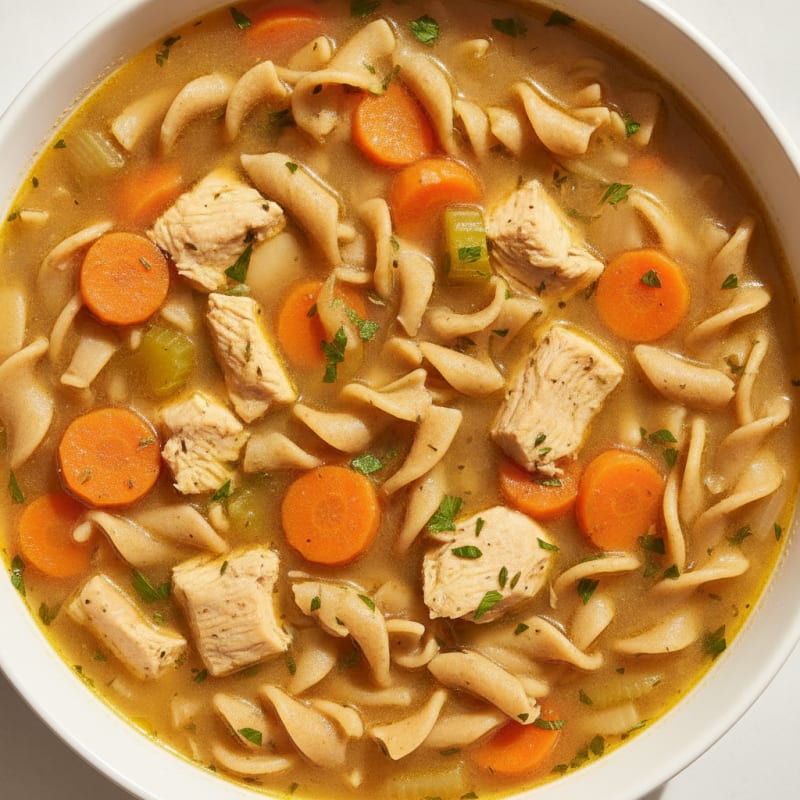 Hearty Chicken Noodle Soup