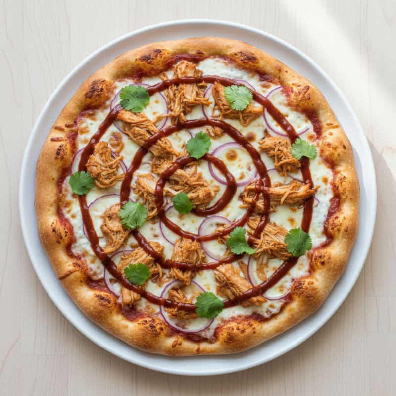 Crispy BBQ Ranch Chicken Pizza