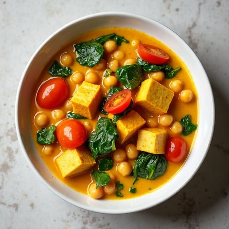 Creamy Coconut Curry Chickpea Stew
