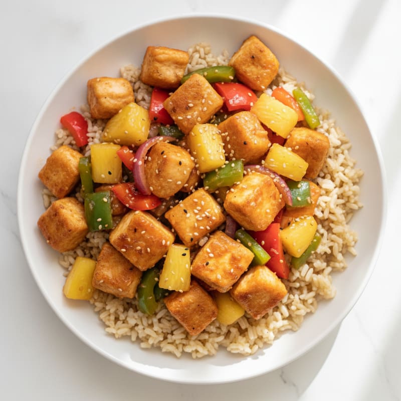 Sweet and Sour Chicken with Pineapple