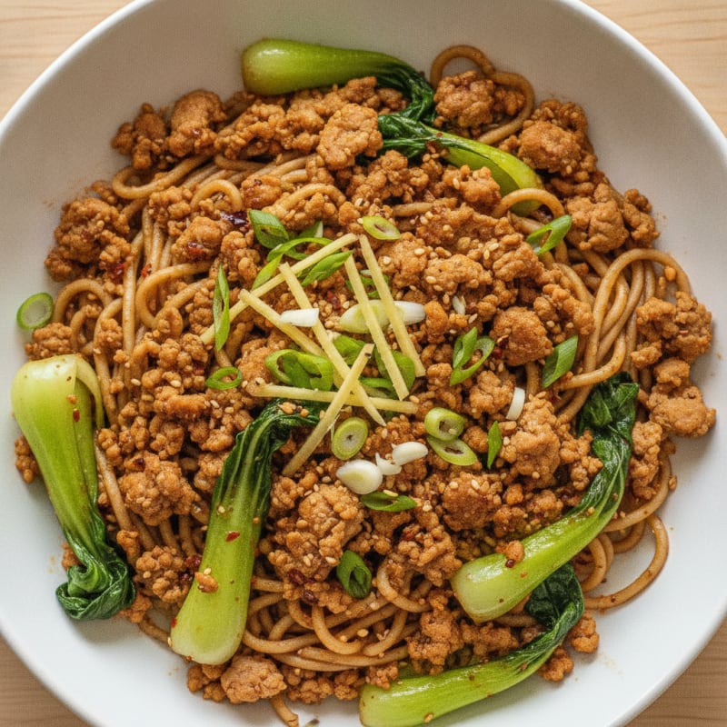 Sichuan Pork Dan Dan Noodles