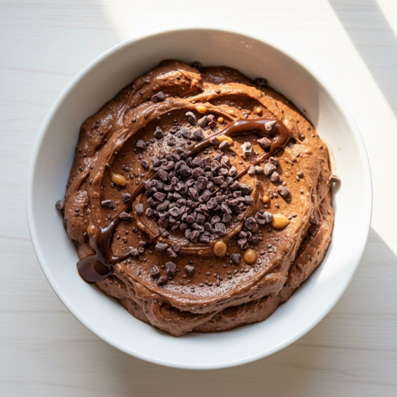Silky Chocolate Protein Pudding