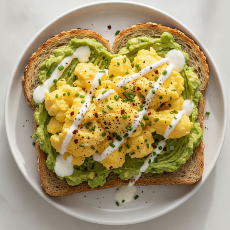 California Avocado Egg Toast