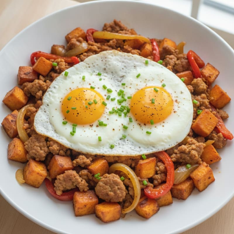 Hearty Grand Slam Breakfast Skillet