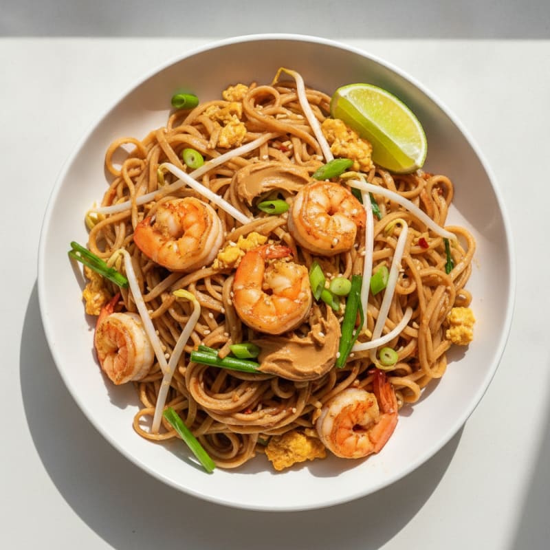 Shrimp Pad Thai Noodles